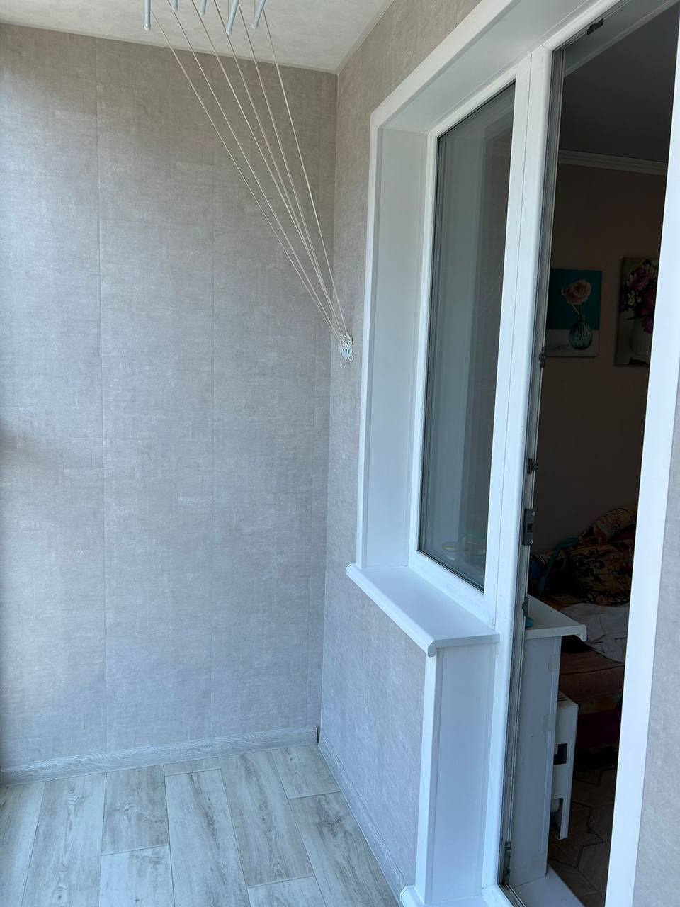Установка окон и двери на балкон